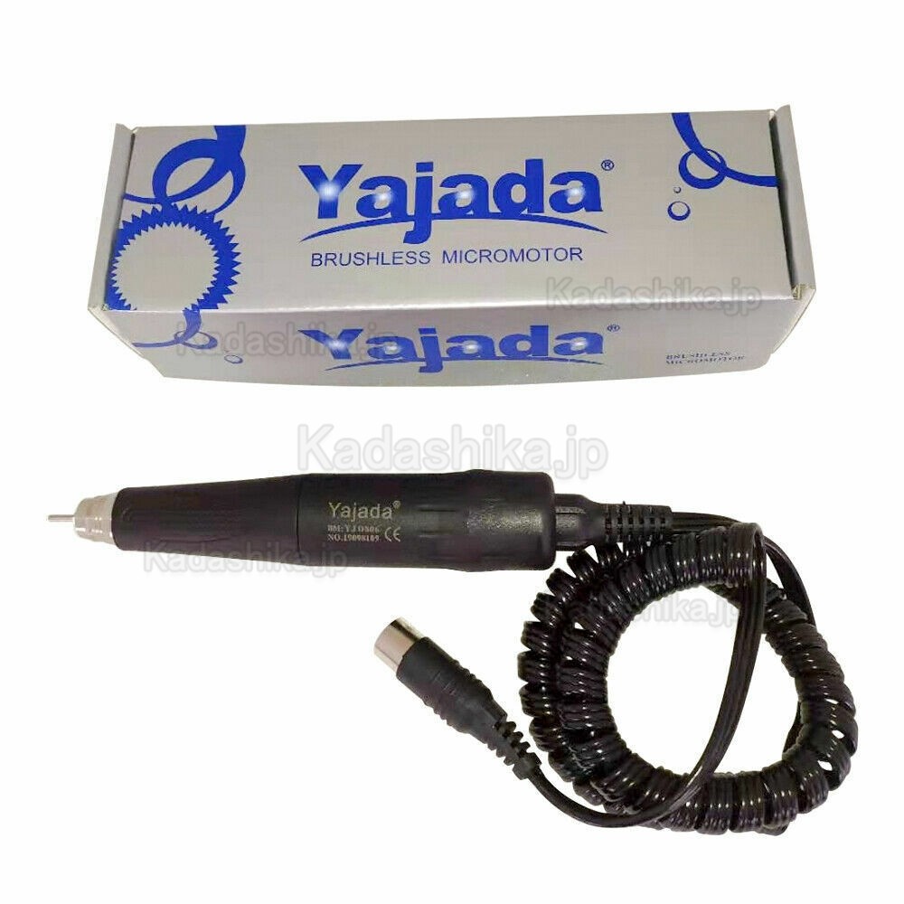 Yajada® YJD600 歯科技工マイクロモーター + 60K RPM ブラシレハンドピース